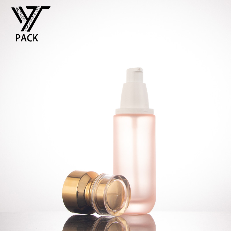 frosted liquid foundation bottle